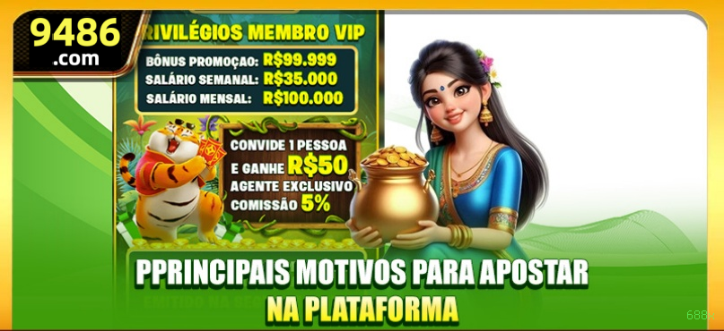 688x - Entre no Jogo e Ganhe Muito no Cassino Online Mais Seguro do Brasil!